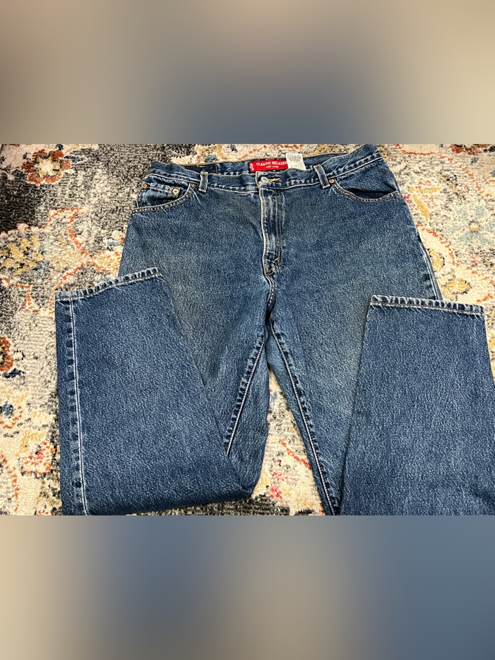 Levi's Classic Relaxed 550 Jeans in Dark Wash